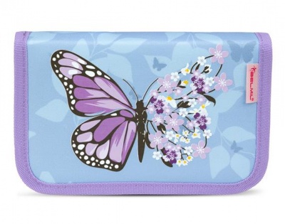 Tolltartó, 2 klapnis, BELMIL "Purple Blue Butterfly"